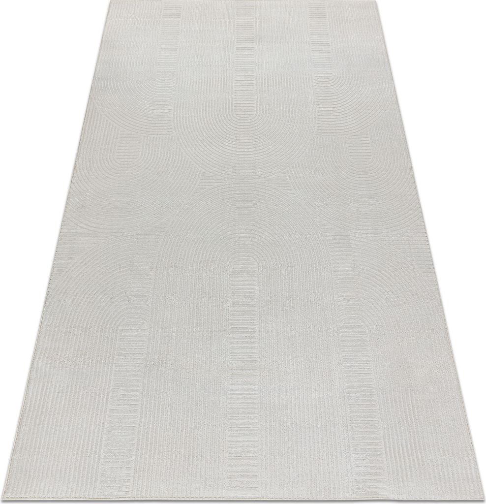 Teppich BALANCE 9086 Sahne - Geometrisch, strukturell, glamour beige 120x170 cm