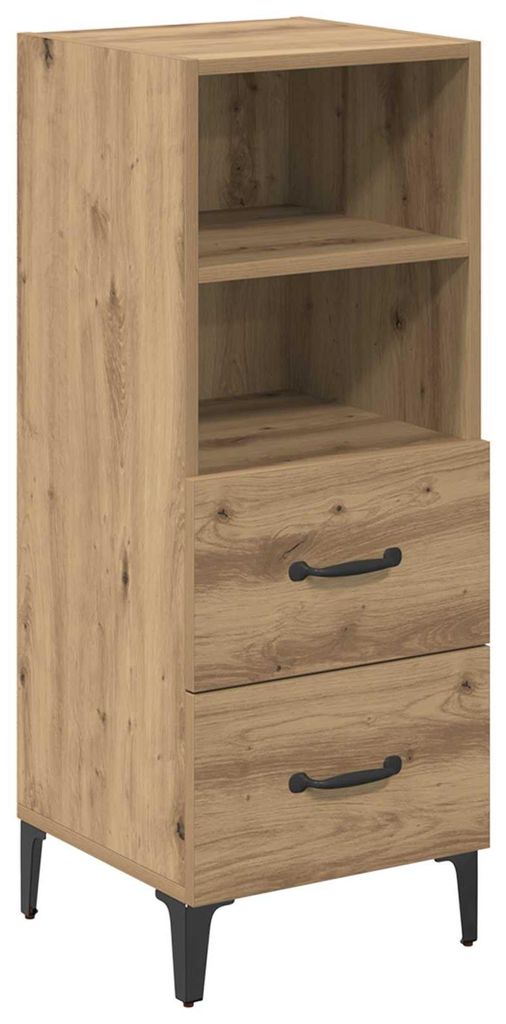 Sideboard Artisan-Eiche 34 x 34,5 x 90 cm Holzwerkstoff