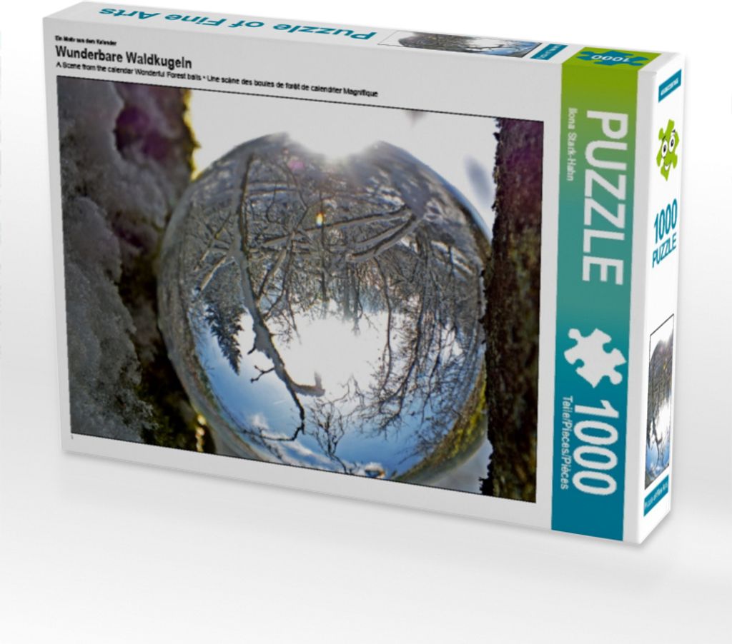 Calvendo Ein Motiv aus dem Kalender Wunderbare Waldkugeln 1000 Teile Puzzle quer 640x480mm, Stark-Hahn Ilona; 7316370