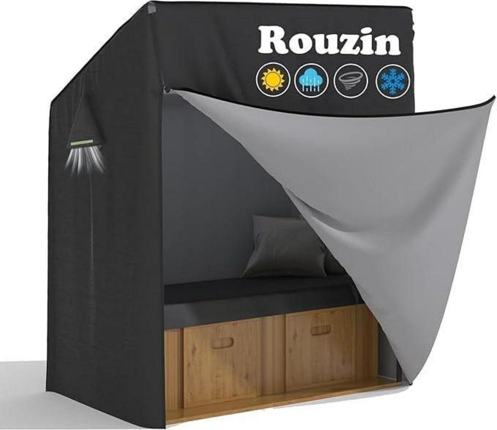 Strandkorb Schutzhülle XXL 120/135 CM - Winterfest, Produktbild 