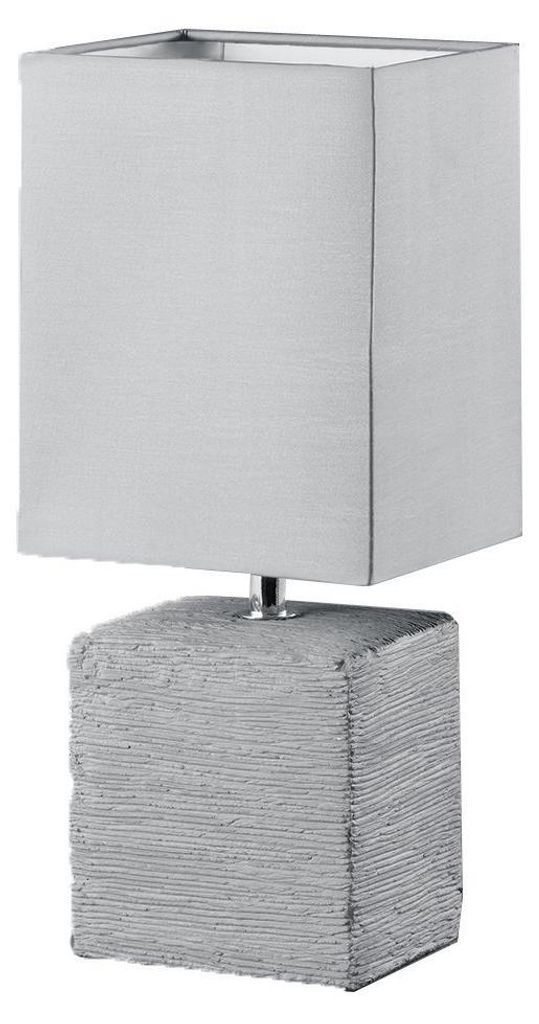 Lámpara de mesa Reality Leuchten, modelo Ping, color gris, Imagen del producto 