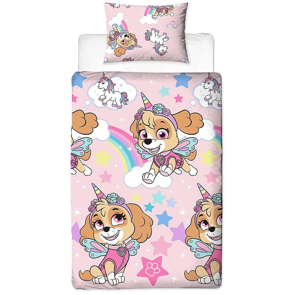 Paw Patrol Einhorn Bettw sche Set AG2243 Kaufland de