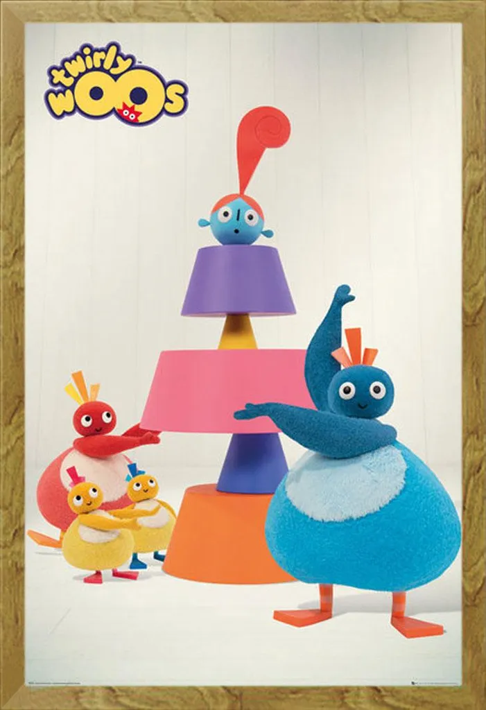 Maxi Poster Twirly Woos Torta Cornice Shinsuke® Rovere Display Premium