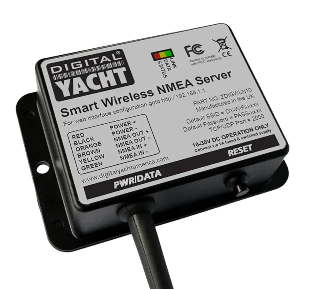 Serveur de Données NMEA vers WiFi WLN10 pour Tablettes et Smartphones