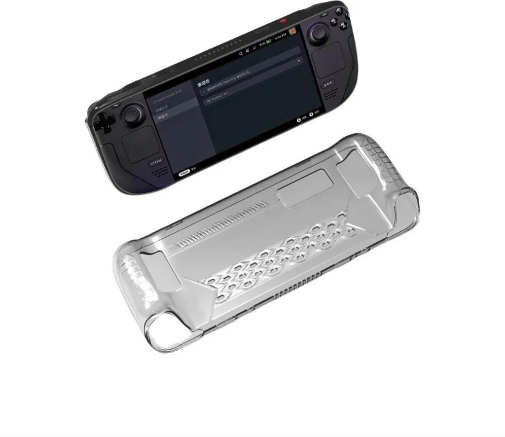 Cover Steam Deck OLED TPU Shockproof | Antiscivolo e Trasparente - 2