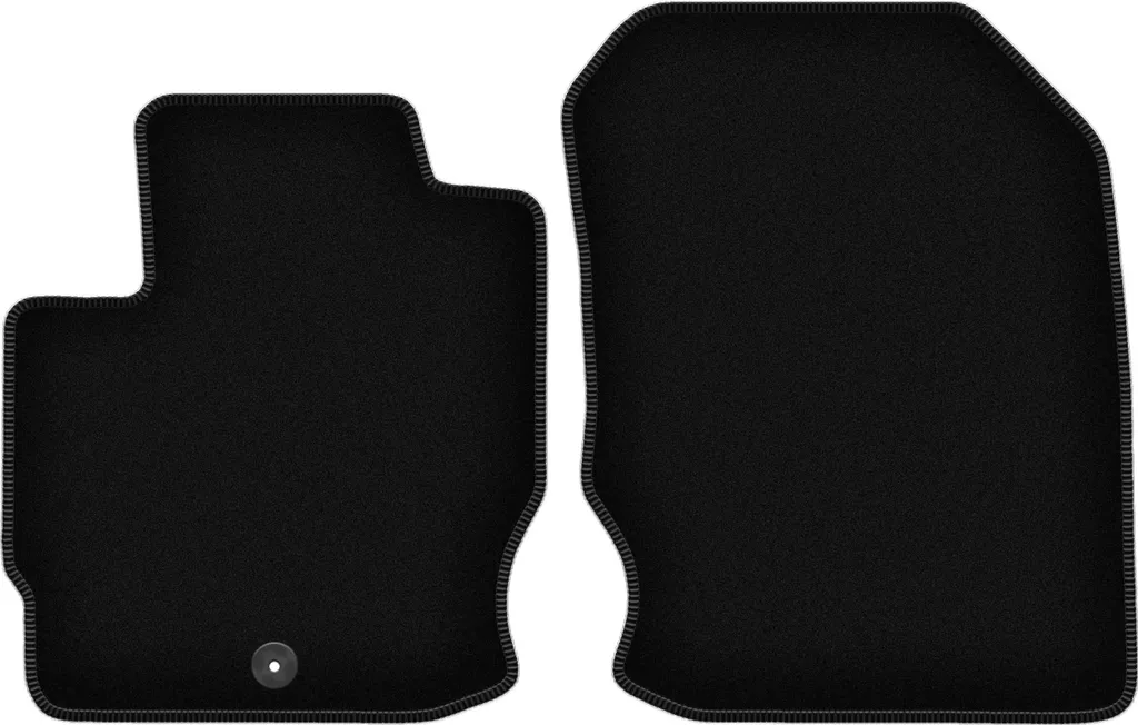 Tappetini Anteriori Velluto Nero Mitsubishi Colt VII 08-12 2 pz