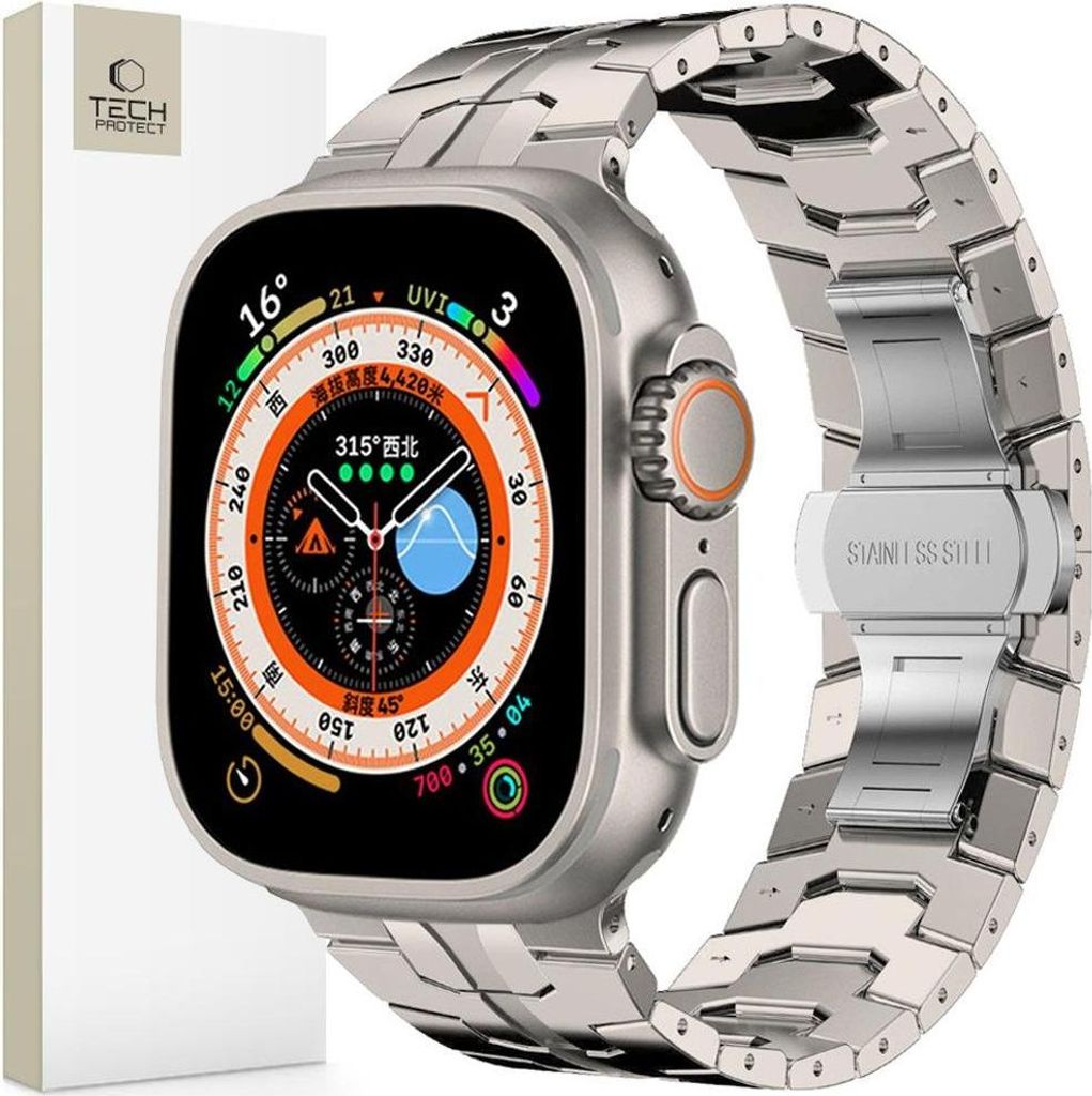Tech-Protect Edelstahllinie Apple Watch 4 / 5 / 6 / 7 / 8 / Produktbild 