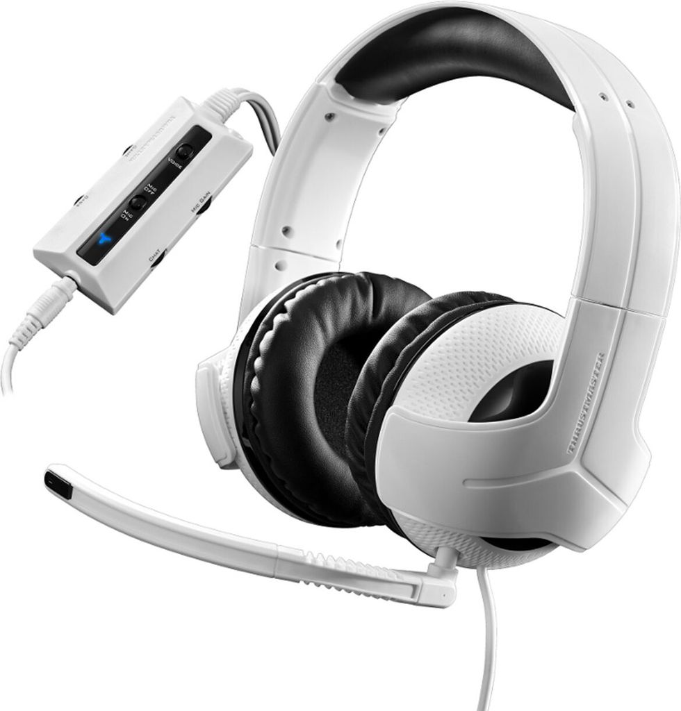 ThrustMaster Y-300CPX Gaming Headset fÃ1/4r PS4, PS3, Xbox One und PC weiss