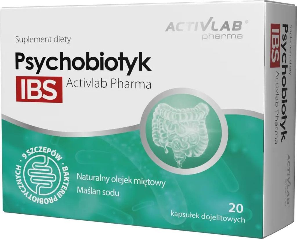 IBS psicobiotica Activlab Pharma Integratore ideale di Immagine del prodotto 