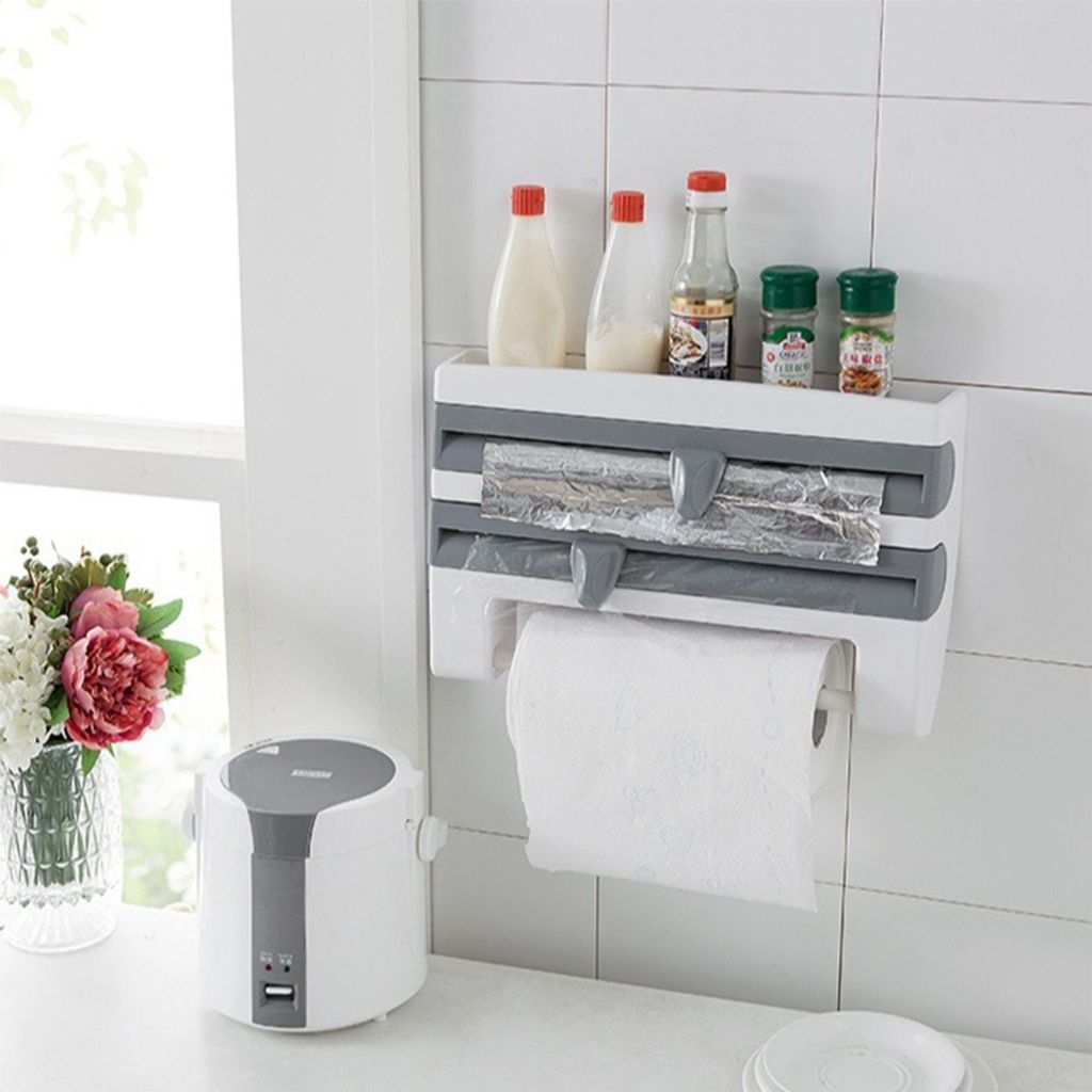 Küchenrollenhalter, Wandrollenhalter, Wandmontierter Produktbild 4