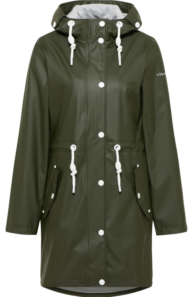 CALEY  Damen Regenmantel - Oliv, L Produktbild 