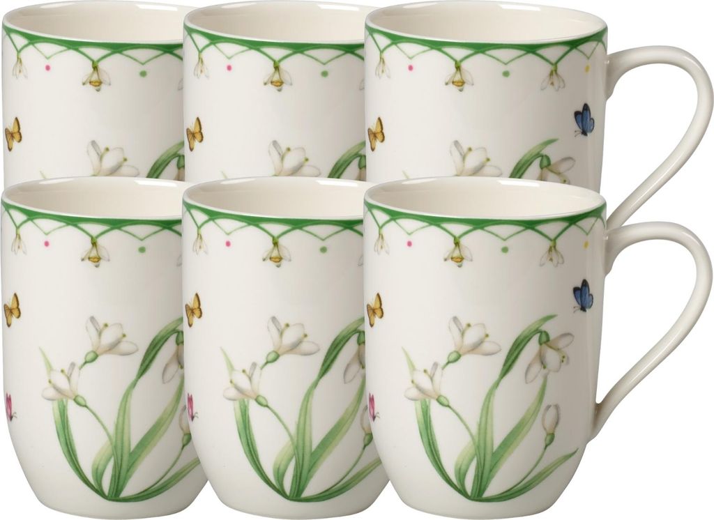 Villeroy & Boch Colourful Spring Becher mit Henkel 0,37l Produktbild 