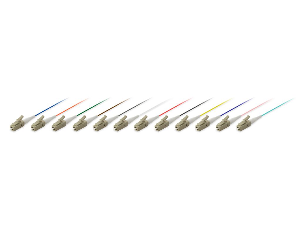 Equip Patchkabel LC->PC 2.00m 12Stk Single Dupl. OM2 12Farb