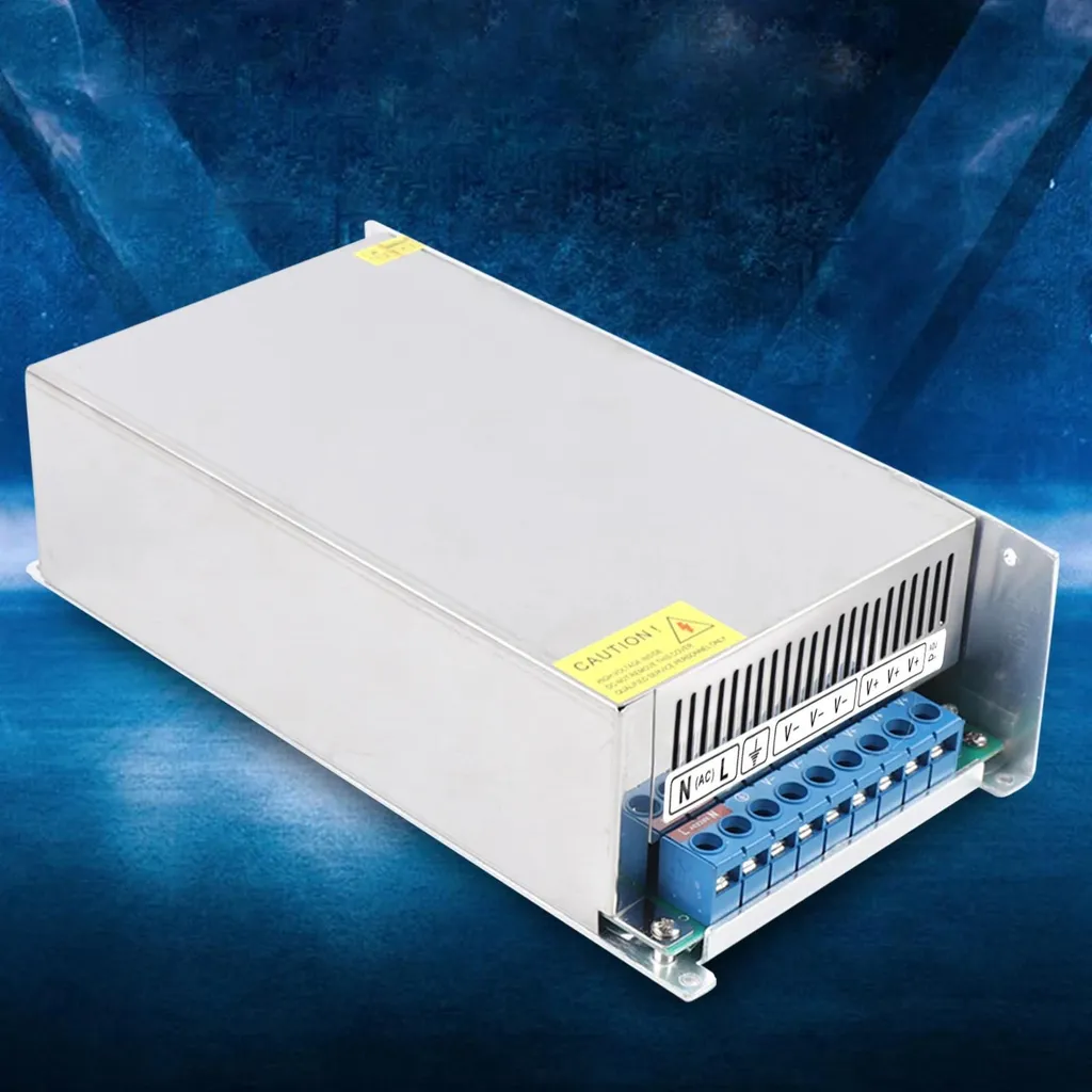 Alimentatore Industriale 48V DC 1000W 20A - Ingresso Monofase 220V - 2
