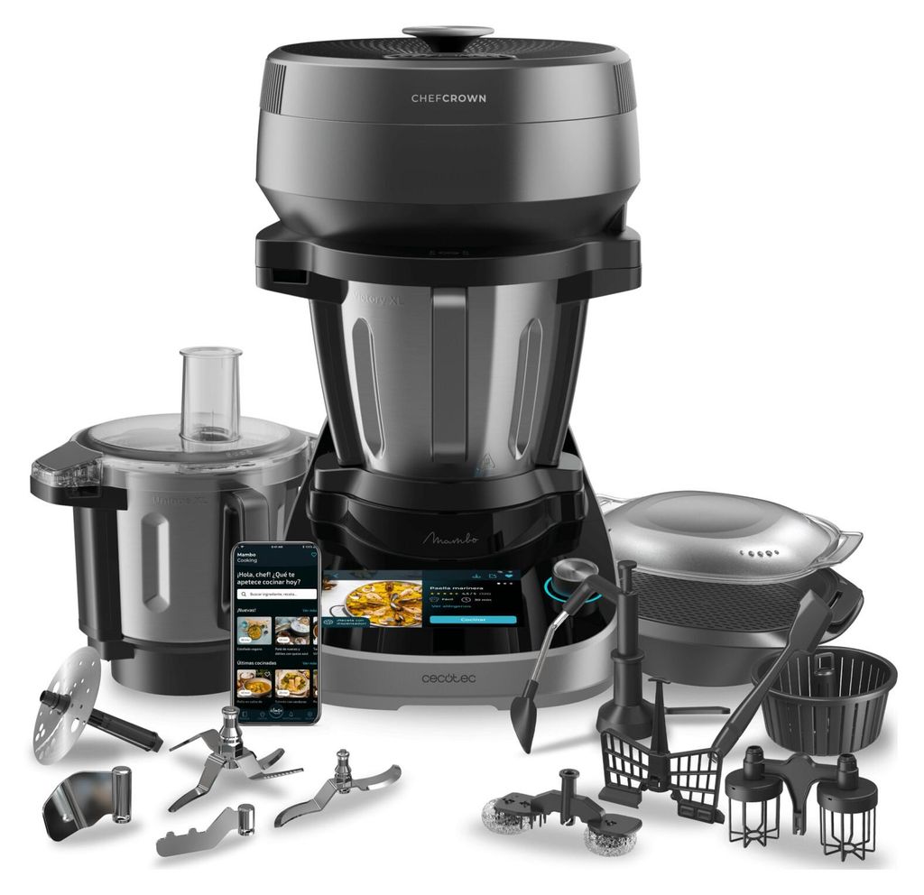 Cecotec Mambo CooKing Total Gourmet, 4,5 l, 180 °C, 17,8 cm Produktbild 