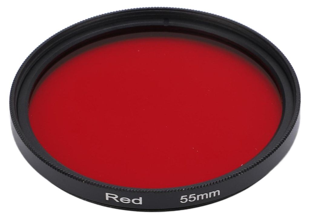 Závitový filtr pro objektivy fotoaparátů Plně červené Obrázek produktu 