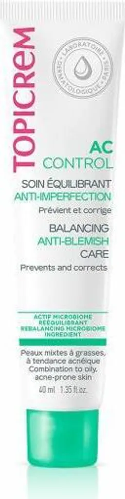 Topicrem AC Control Trattamento Riequilibrante 40ml | Anti-Imperfezioni
