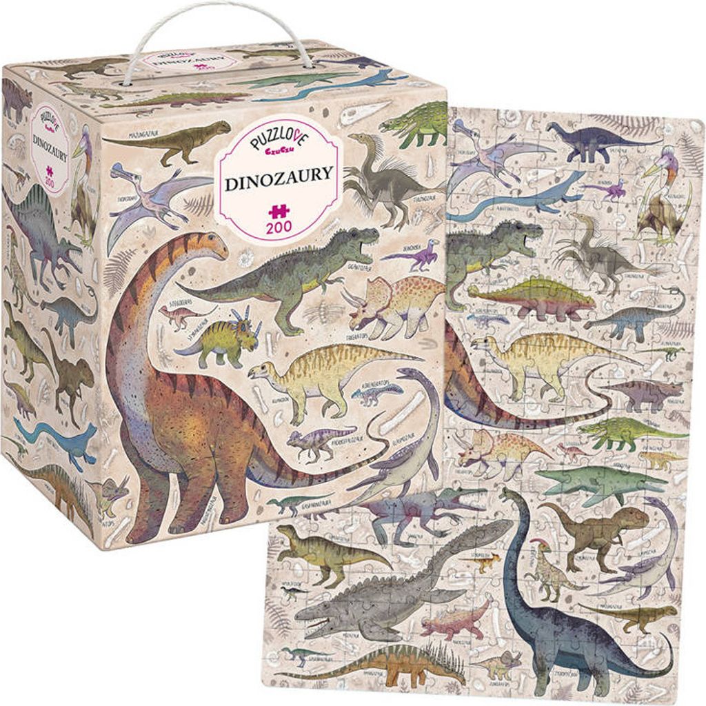 CzuCzu Puzzlove Dinosaurier 200 el. ZA4604 universal
