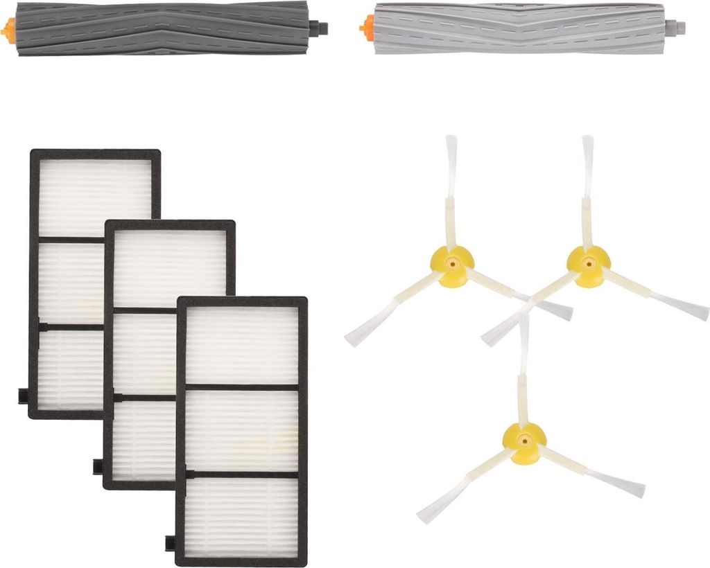 10 Stück HEPA Filter Kompatibel Mit IRobot Roomba 800/900 Serie – Waschbar, Für 800/870/880/960/980