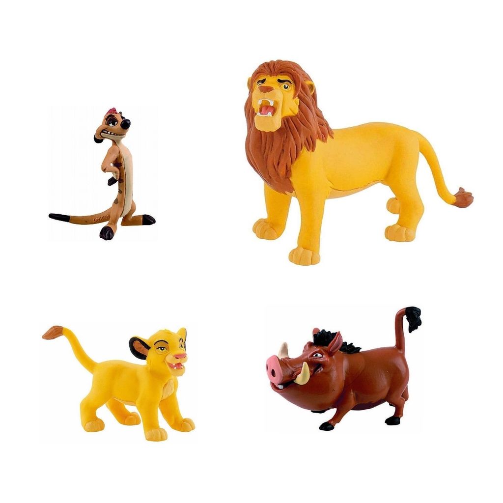 König der Löwen - 4-teiliges Spielfiguren-Set Produktbild 