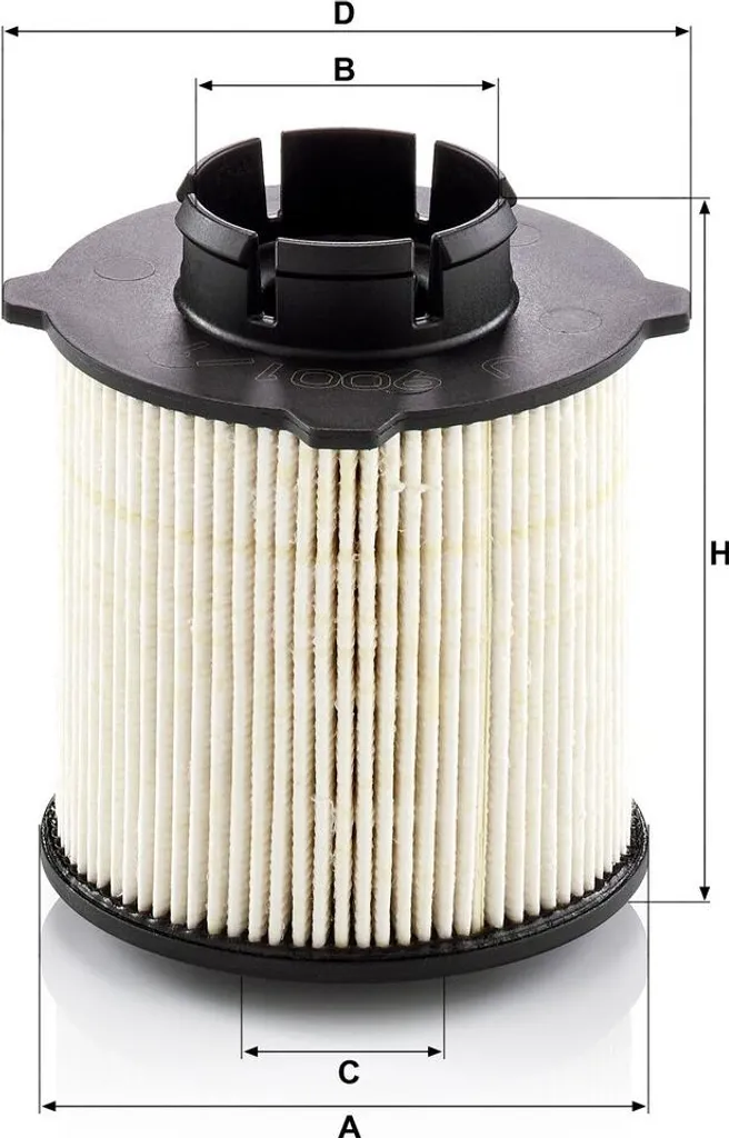 Filtre 9001/1 X Mann + Hummel : stop aux impuretés carburant pour Opel