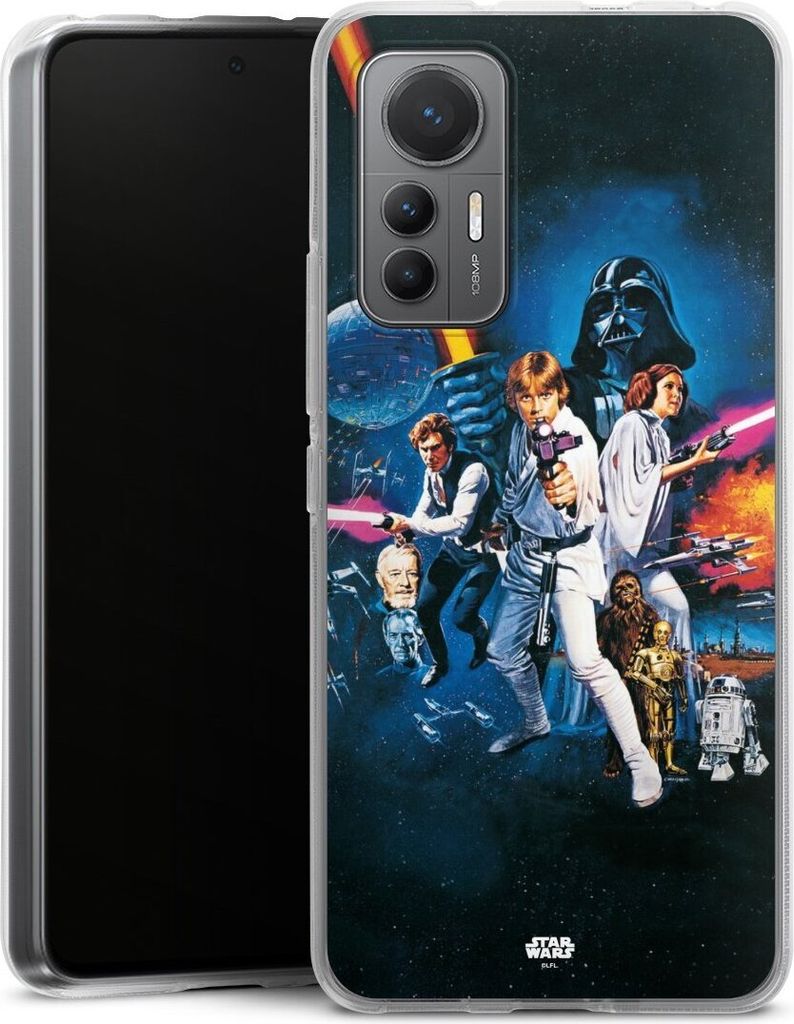 DeinDesign Handyhülle für Xiaomi 12 Lite 5G Silikon Hülle Case Smartphone Schutzhülle Episode IV Fanartikel Star Wars