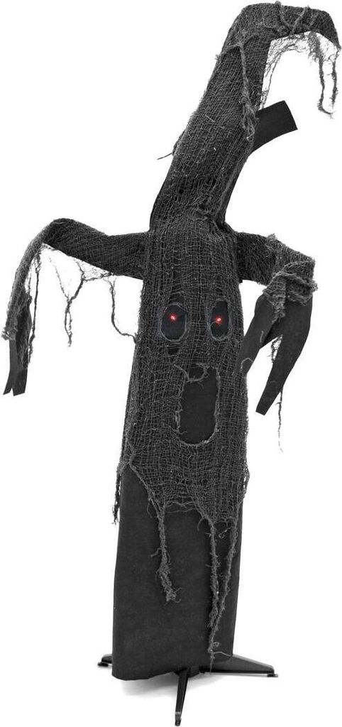 EUROPALMS Halloweenský černý strom, animovaný 110 cm Obrázek produktu 
