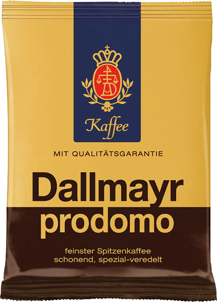 Dallmayr Kaffee prodomo 500060174 gemahlen 60g 50St. Produktbild 