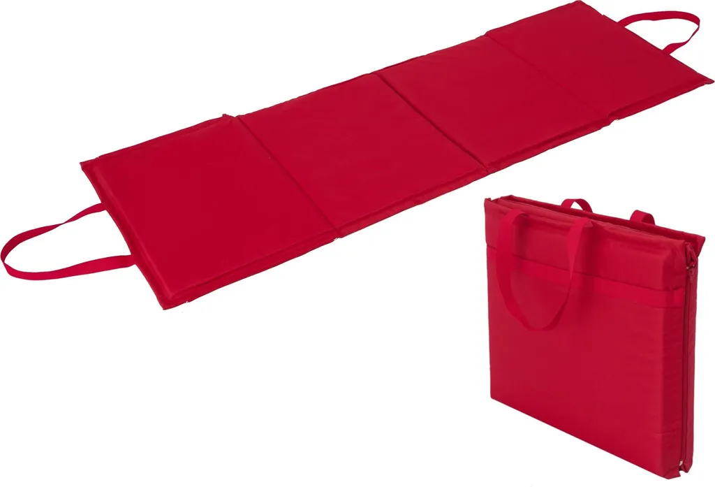 Matelas de Plage Pliable en Sac et Bain de Soleil Portable pour Extérieur