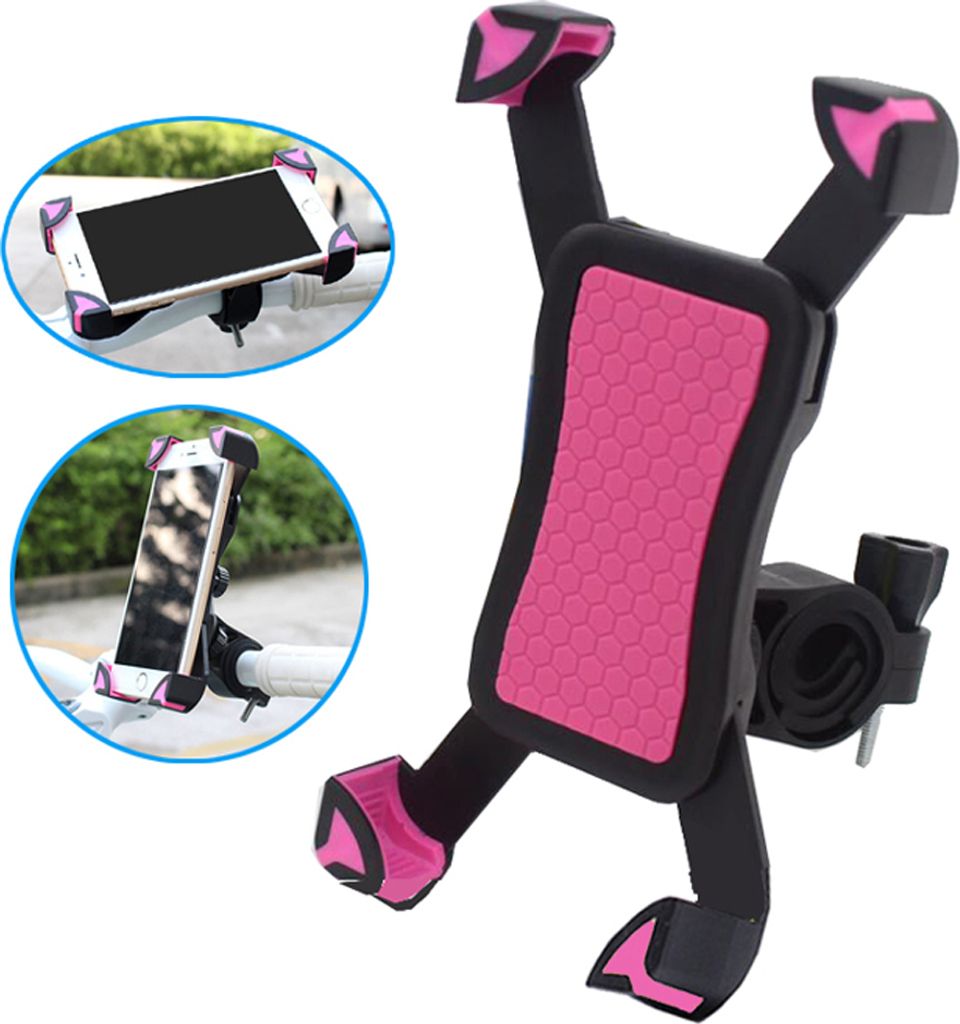 M35C Fahrrad Handyhalterung 360° Drehbar – Motorrad & Fahrrad Handyhalter für 4,5–7 Zoll Smartphone