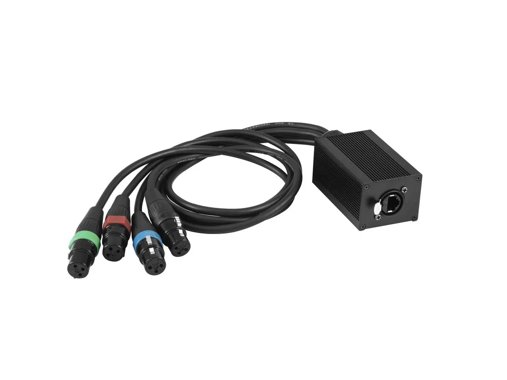 Adattatore DMX Eurolite DNK-2 RJ45/4x XLR 3 poli | Disponibile 70064832