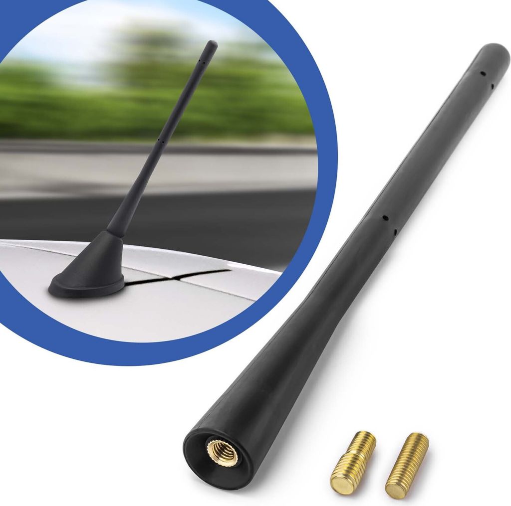 Auto Radio Stab Dach Antenne 17cm Triplex FM AM GPS KFZ Hifi PKW Universal