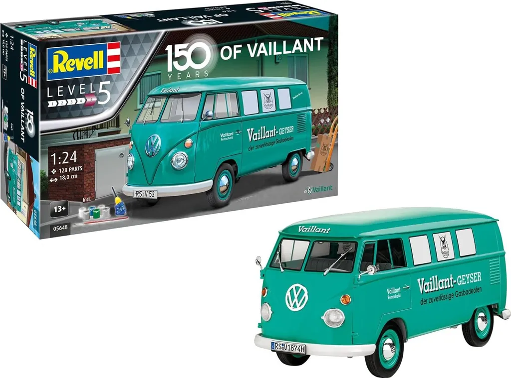 Réussir sa maquette VW T1 Revell : Kit complet avec peintures et colle