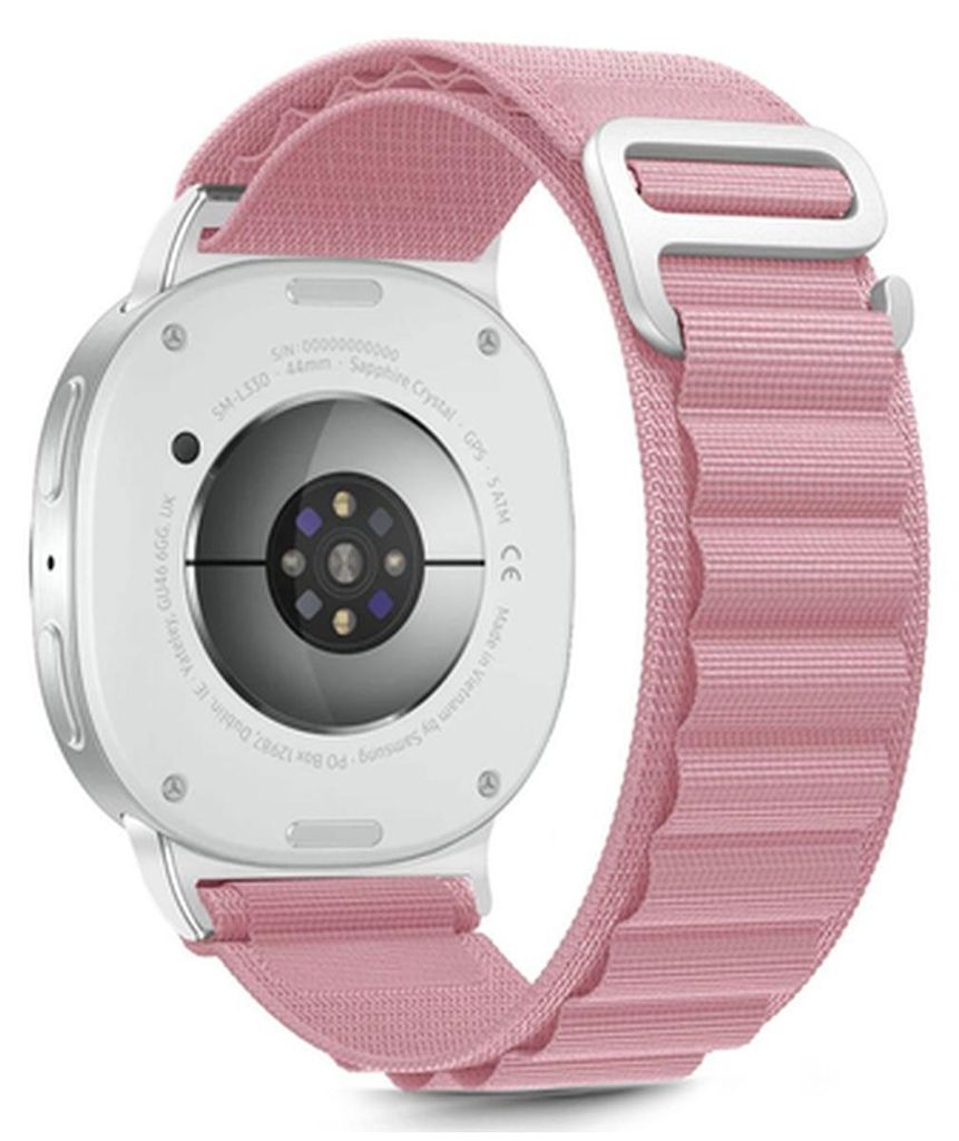 Tech-Protect watch strap Nylon Pro Samsung Galaxy Watch8/8 Classic 40/44/46mm, pink