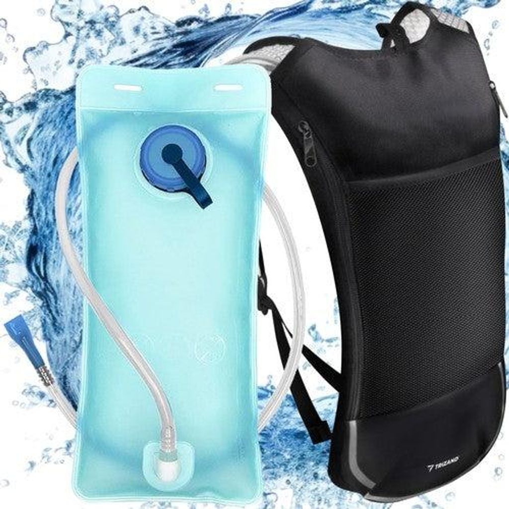 Trizand 23489 Ultraľahký športový batoh s vodným vakom 2 l, Obrázok produktu 
