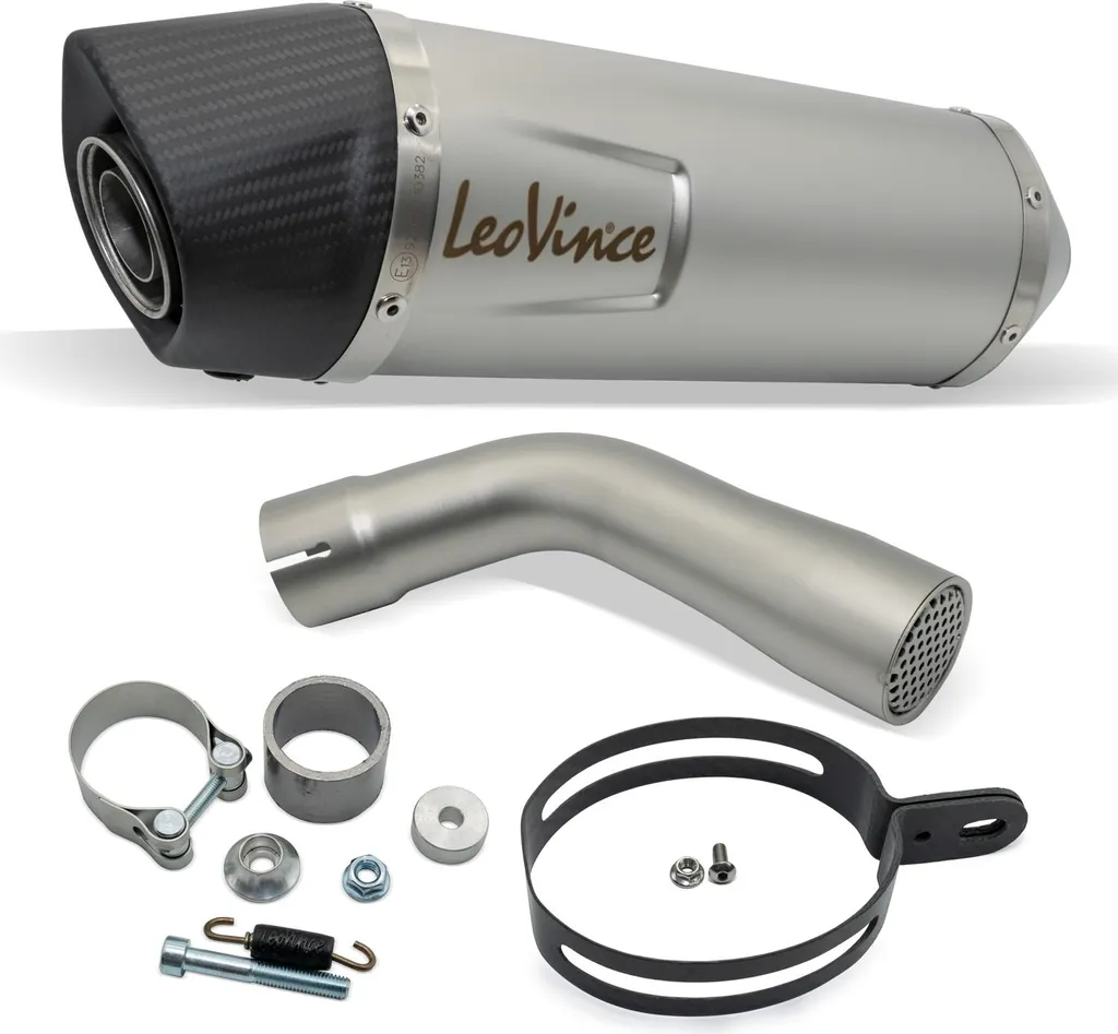 Pot d'échappement Inox et Carbone LeoVince LV ONE EVO Suzuki SV 650 E5