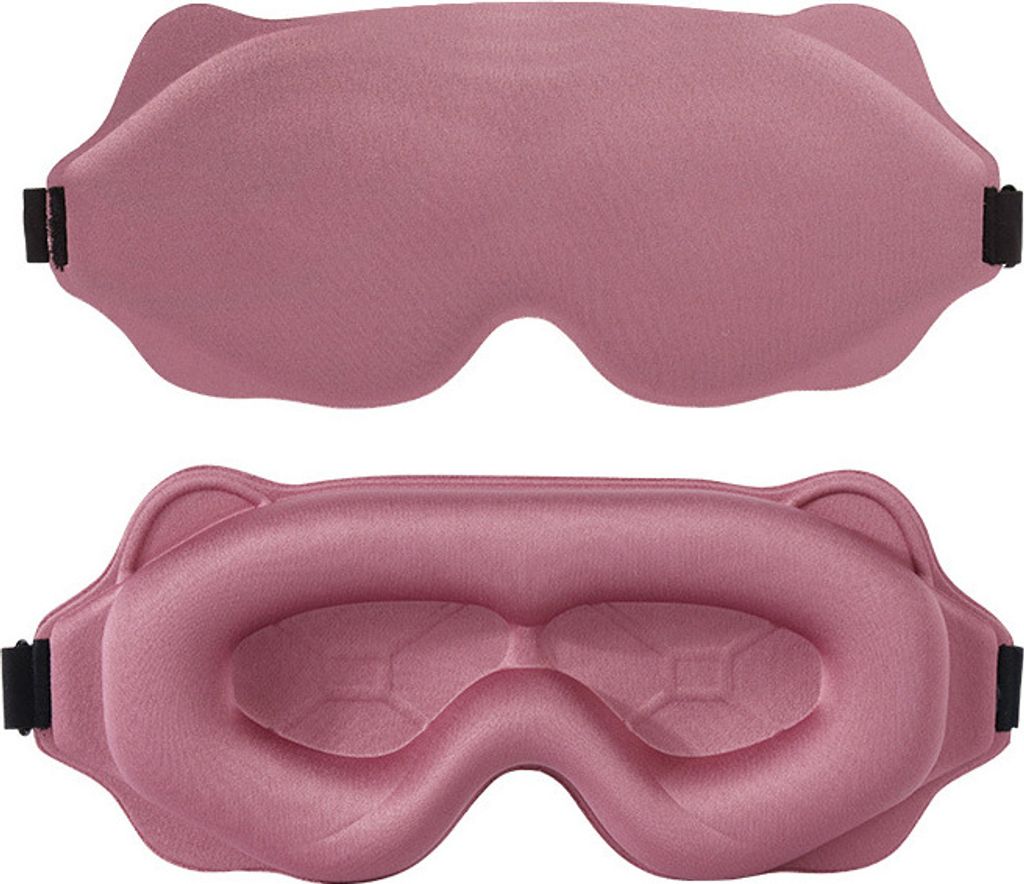 INF Masque de sommeil occultant profilé 3D pour voyage et Image du produit 