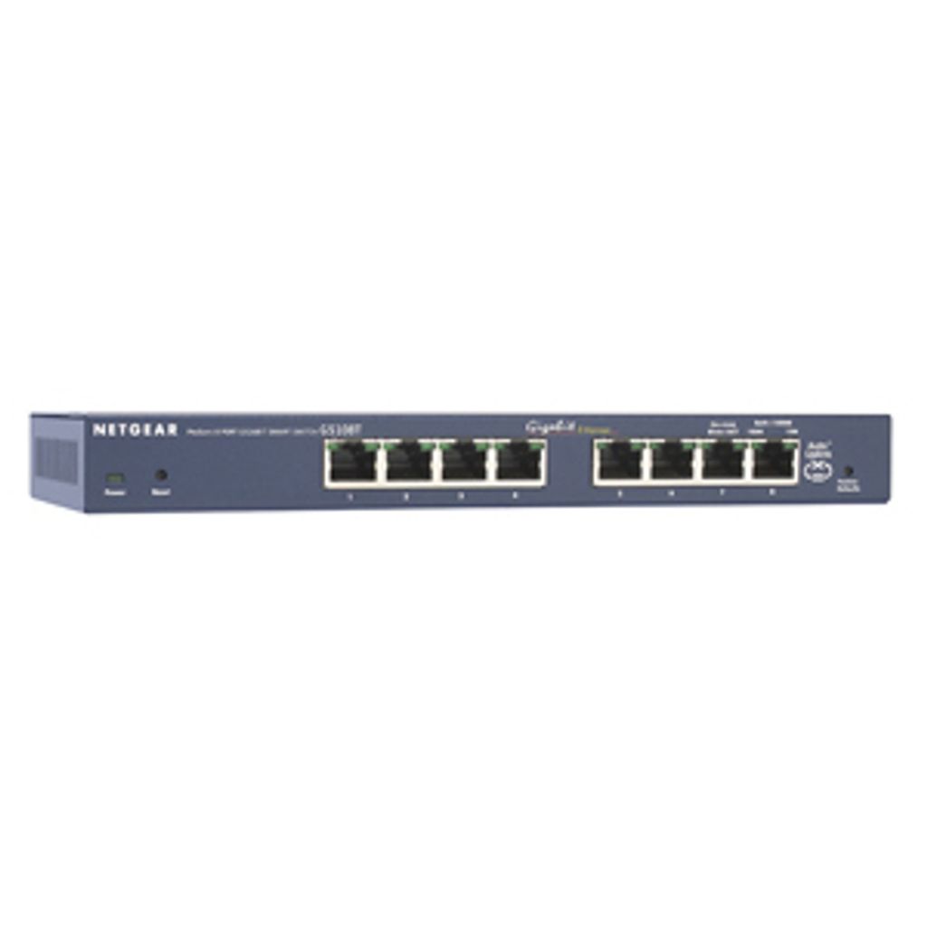 NETGEAR GS108T-200, Managed, L2, Gigabit Ethernet Produktbild 