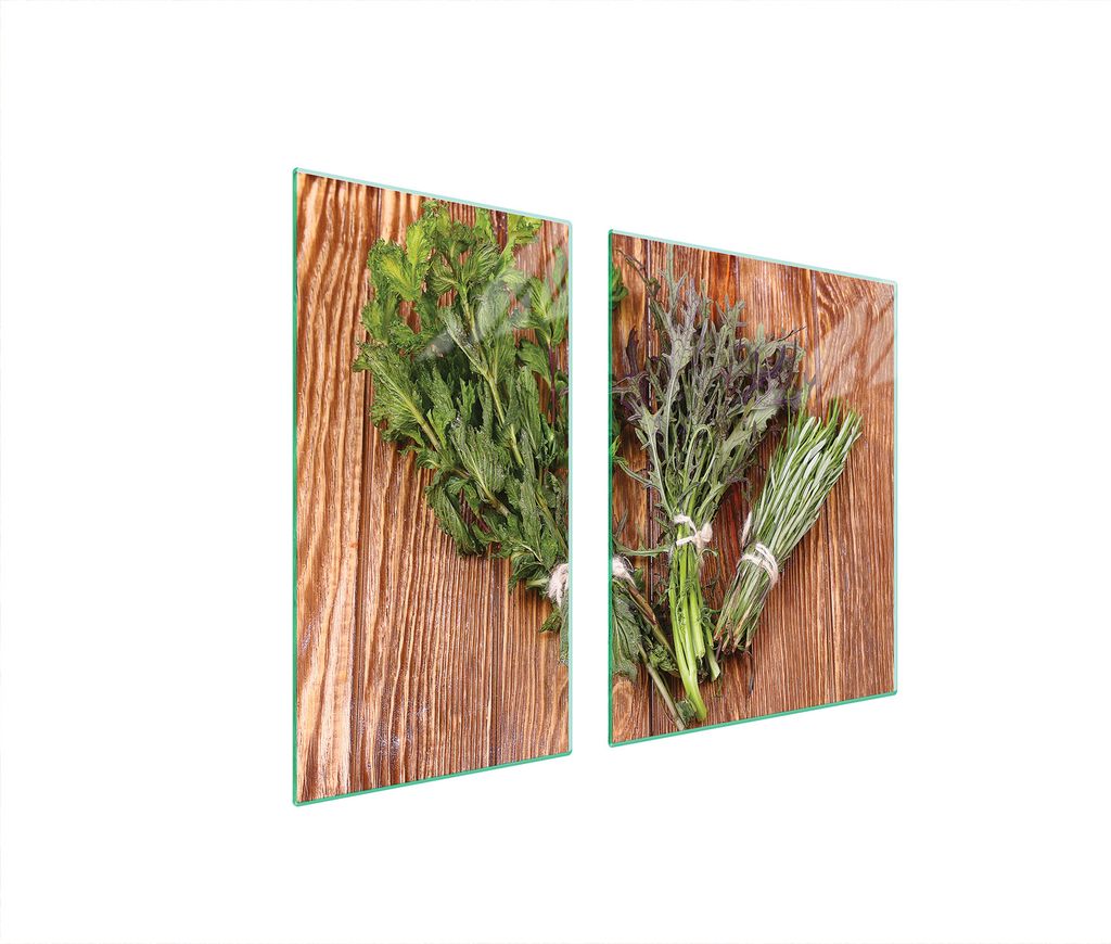 Glasschutzplatte Für Herd 90X52 Rosemary