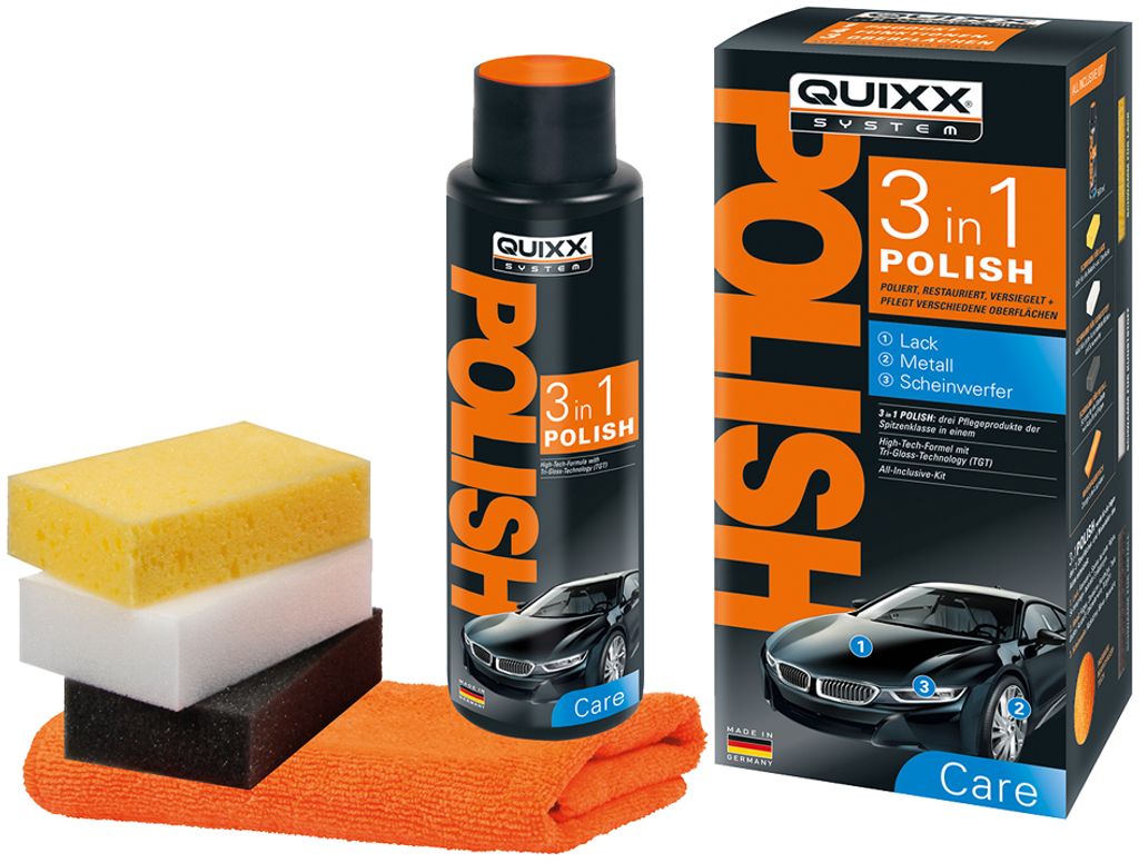 QUIXX KFZ-Multifunktions-Politur 3in1 POLISH 500 ml Produktbild 