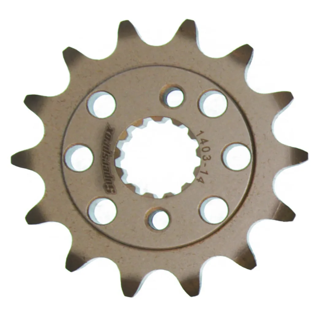 Pignon Supersprox 520 14Z CST-1403:14 à denture fine pour moto