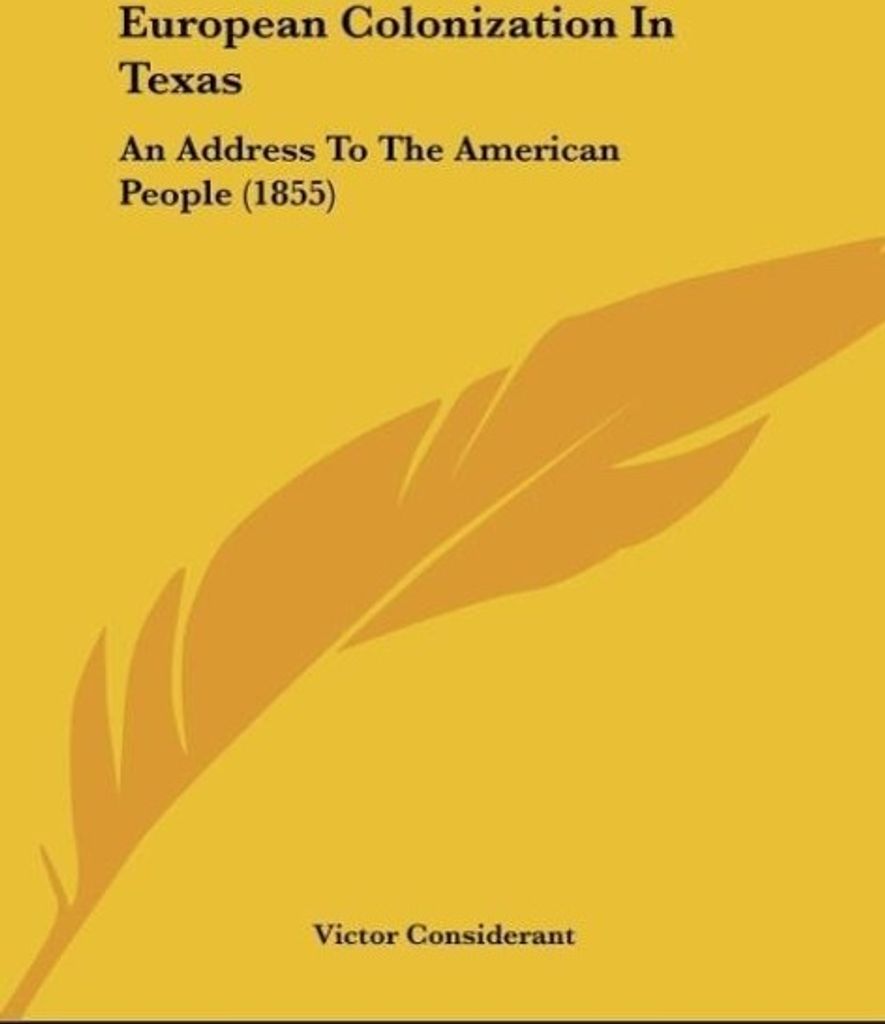 European Colonization In Texas