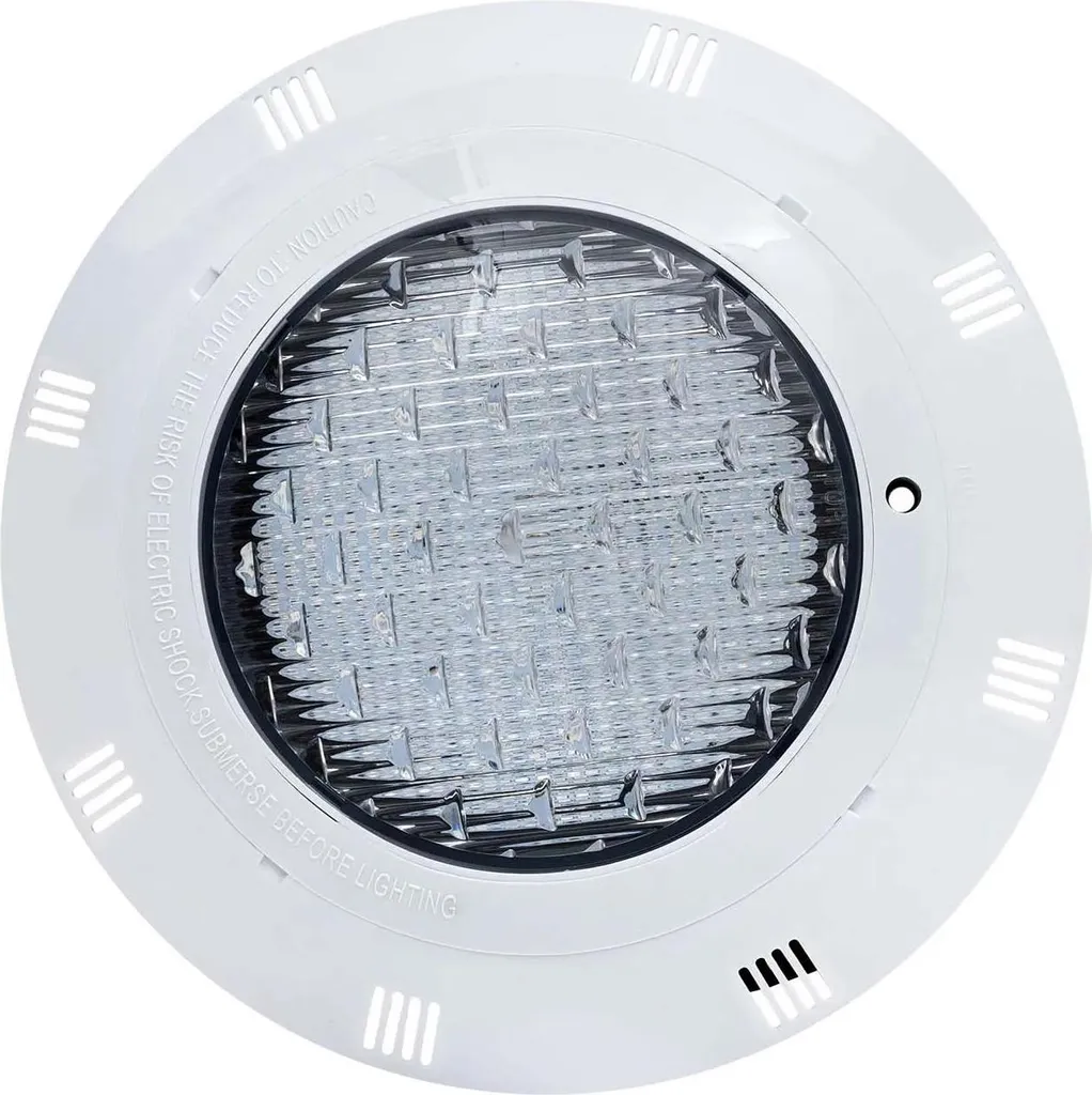 Lampada per piscina - Lampada subacquea a LED - 12 V CA - IP68 - Installazione autonoma - Alloggiamento per PC - Lampadina inclusa - Per piscine
