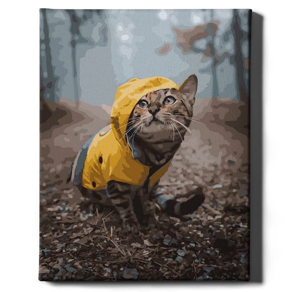 Oh Art! – Malen nach Zahlen Set Kätzchen – 40x50cm, mit Produktbild 