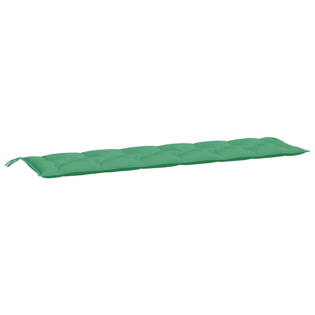 vidaXL Gartenbank-Auflage Grün 200x50x7 cm Oxford-Gewebe Produktbild 