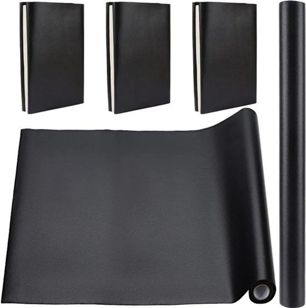 Livre bijoux DIY simili cuir noir A3-A8 avec reliure haute qualité