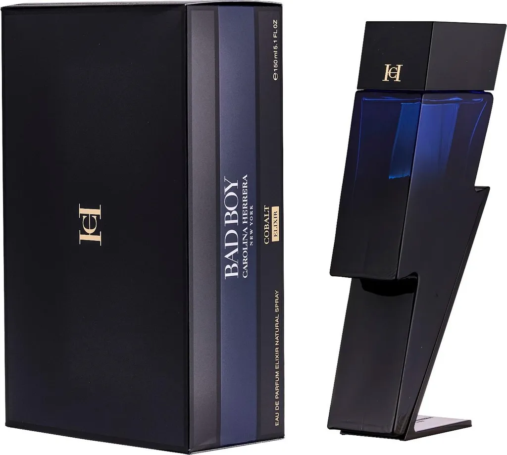 Bad Boy Cobalt Elixir Carolina Herrera Parfum Intense Longue Durée 150ml - 4