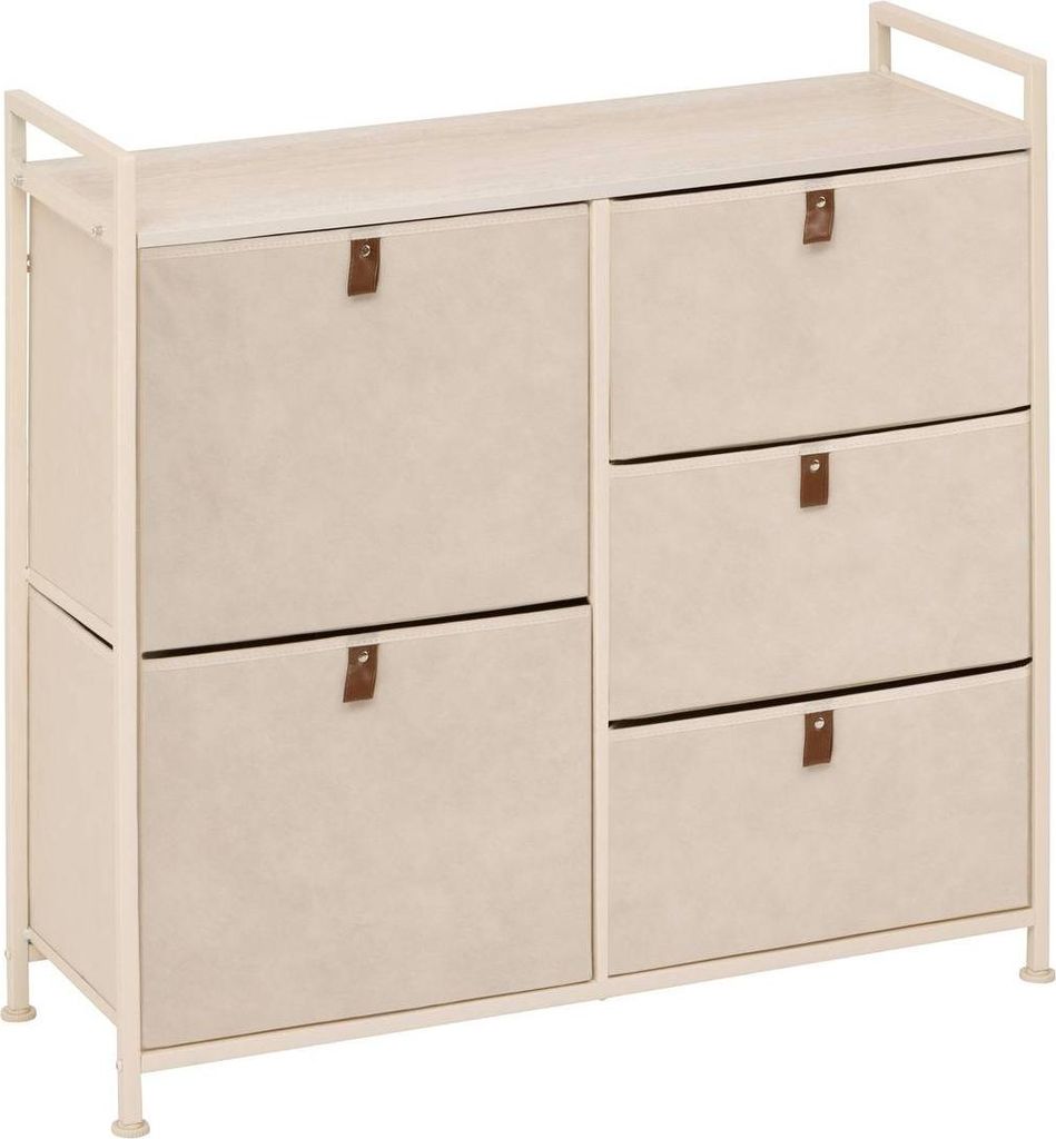 Tissa aufbewahrungsmöbel 5 schubladen beige - 5 five simply smart
