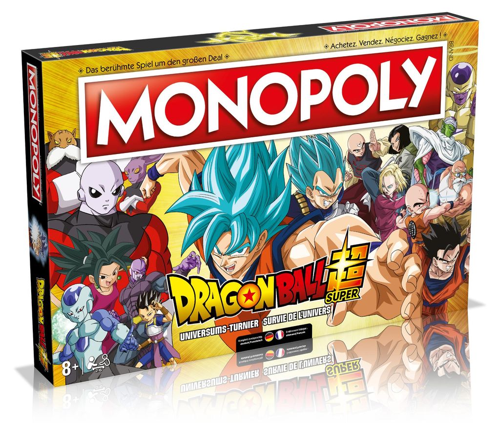 Monopoly Dragon Ball Super (tedesco/francese) Gioco da Immagine del prodotto 