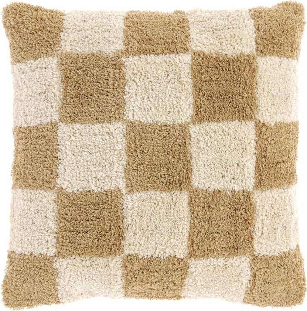 Unique Living - Dekokissen Ziva Latte 45x45